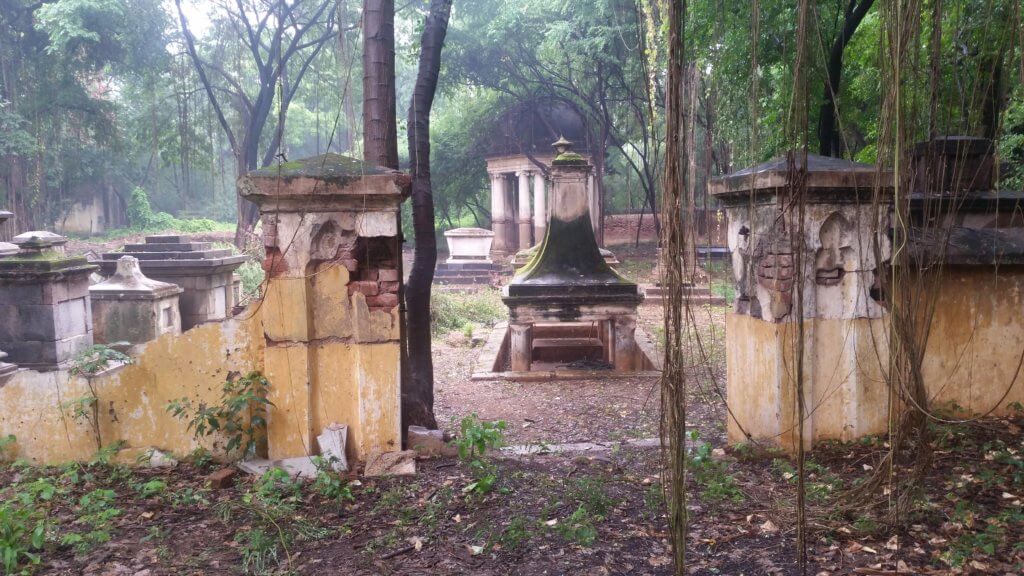 Hyderabad Residency Cemetery Before conservation