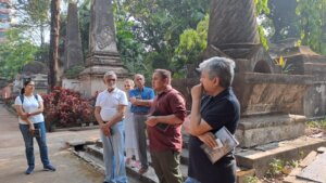 Pompous Graves in South Park Street Cemetery, Kolkata (Calcutta)