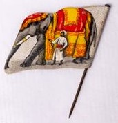 1918 India Day badge