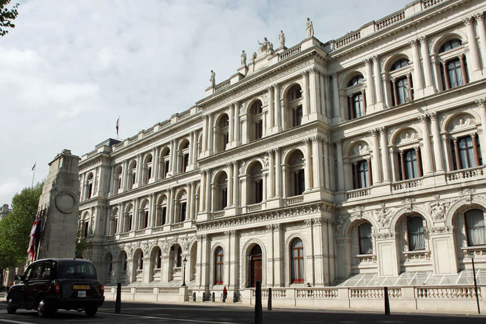 Foreign and Commonwealth Office, Whitehall – main building